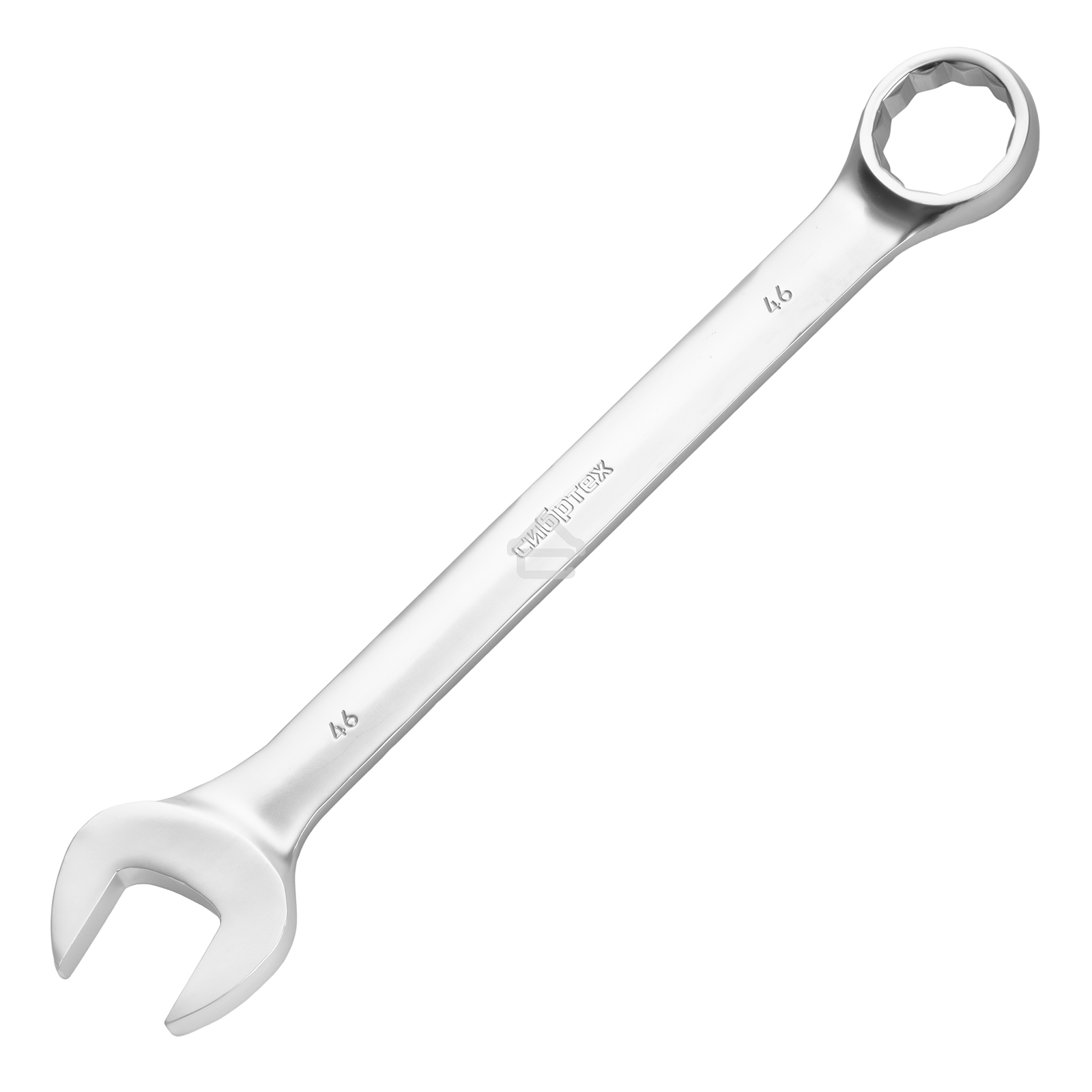 Ключ комбинированный Сибртех 46 мм, никелированный