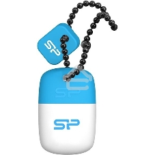 Флешка USB R/W 16Gb Silicon Power Touch T07, USB 2.0, Голубой