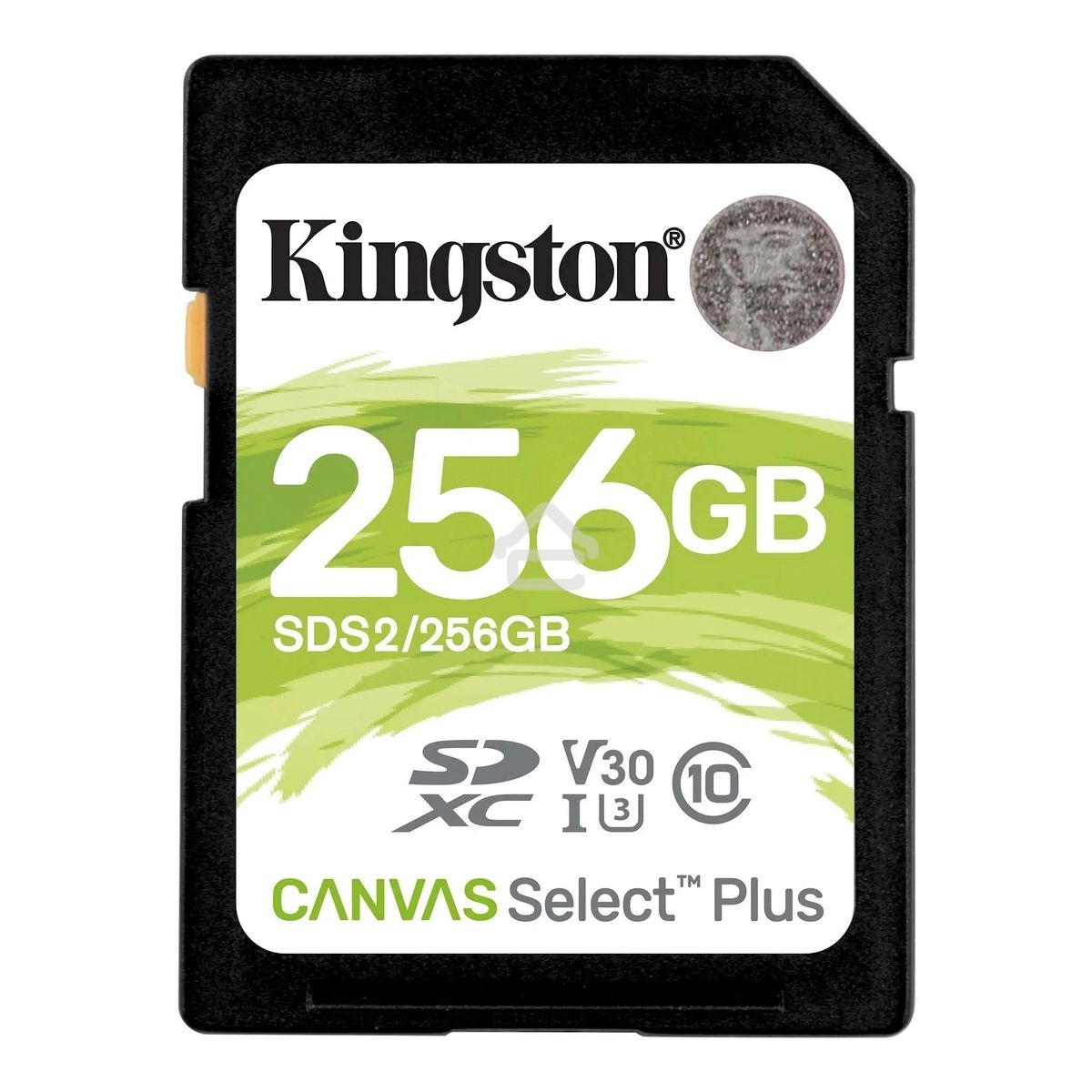 Флеш карта SDXC 256Gb Class10 Kingston <SDS2/256Gb>, Canvas Select 100R CL10 UHS-I