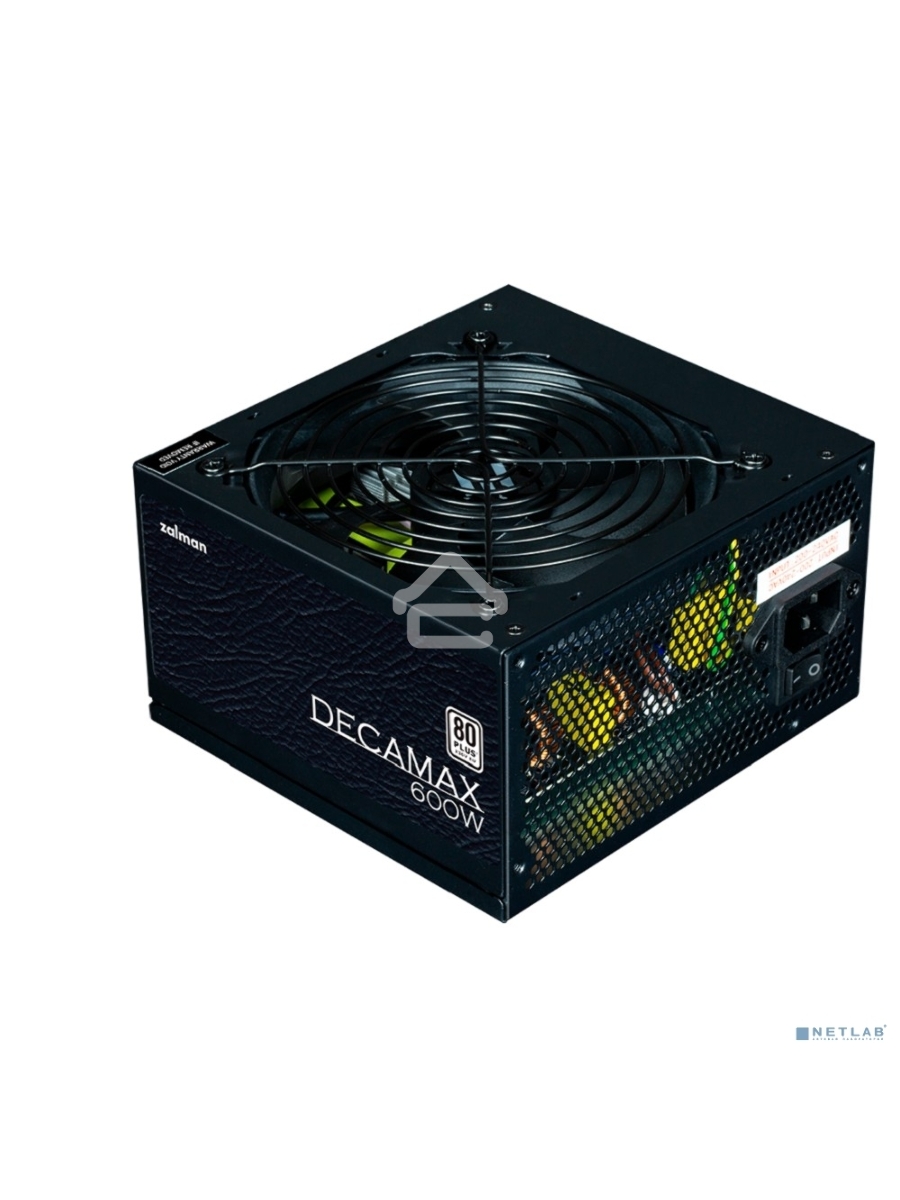 Блок питания Zalman ZM600-LX3, 600Вт, 80 PLUS, 120мм, черный