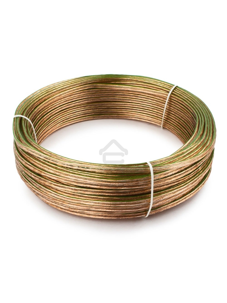 Акустический кабель Cablexpert CC-TC2x0,5-30M, прозрачный,  30 м, бухта
