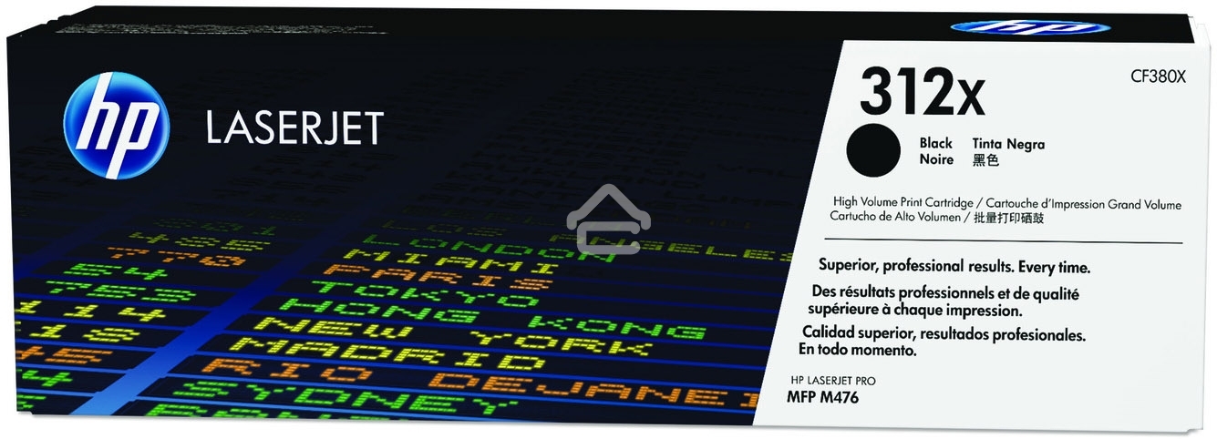 Тонер Картридж HP 312A CF380X черный для HP CLJ Pro M476 (4400 стр.)