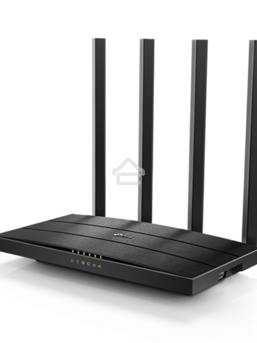 Роутер беспроводной TP-Link Archer C6U AC1200 10/100/1000BASE-TX/4G ready черный