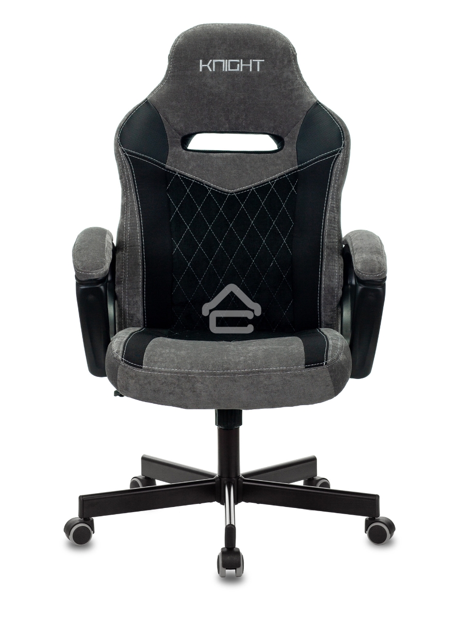 Кресло игровое Бюрократ VIKING 6 KNIGHT B FABRIC черный крестовина металл/пластик