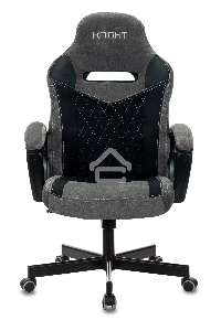 Кресло игровое Бюрократ VIKING 6 KNIGHT B FABRIC черный крестовина металл/пластик