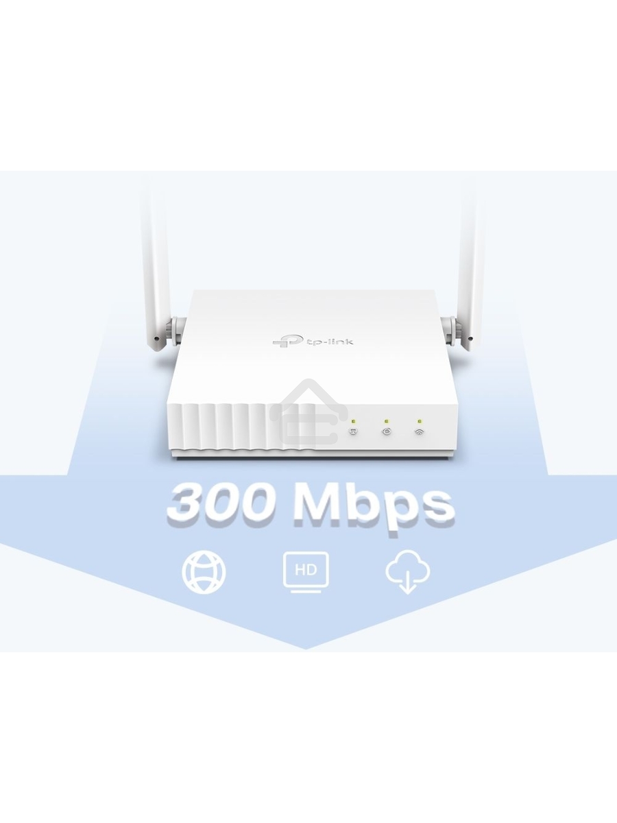 Роутер беспроводной TP-Link TL-WR844N N300 10/100BASE-TX белый