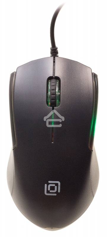 Мышь проводная Oklick 245M черный, 1000 dpi, USB, кнопки - 3