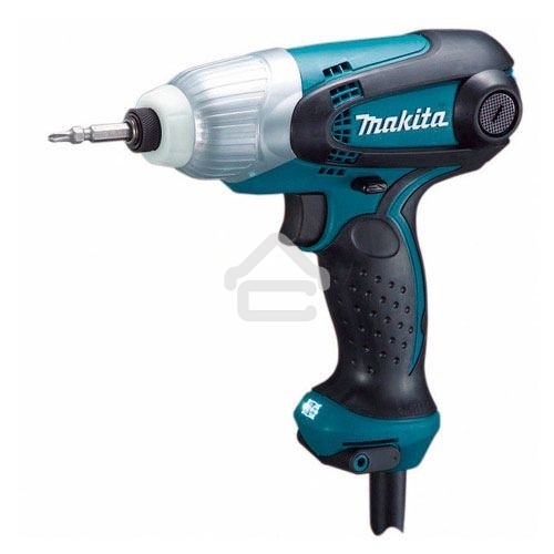 Дрель-шуруповерт Makita TD0101F, Сетевой, 230Вт, Ударный