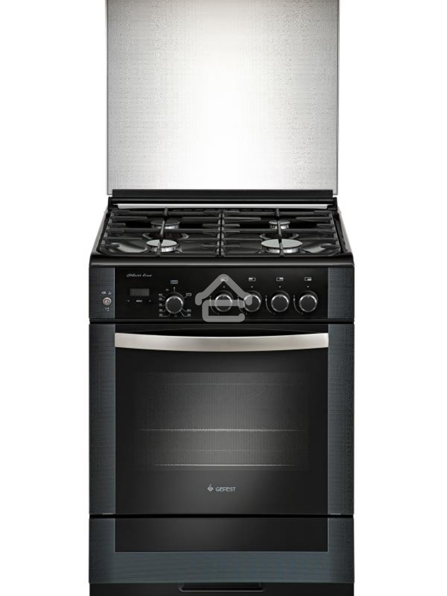 Плита газовая Gefest ПГ 6300-03 0046 черный, конфорок 4 шт, духовка 52 л, 60 см x 85 см x 60 см