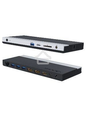 Док-станция Docking Station WAVLINK USB-C 4K Universal /85W PowerDelivery/2xUSB3.0/2xUSB2.0/1xUSB C/1xDP 4K 30HZ/1xHDMI 4K 30HZ/1xVGA/1xGigabit LAN/1xAudio In/Out/1xSD/Micro SD CardReader