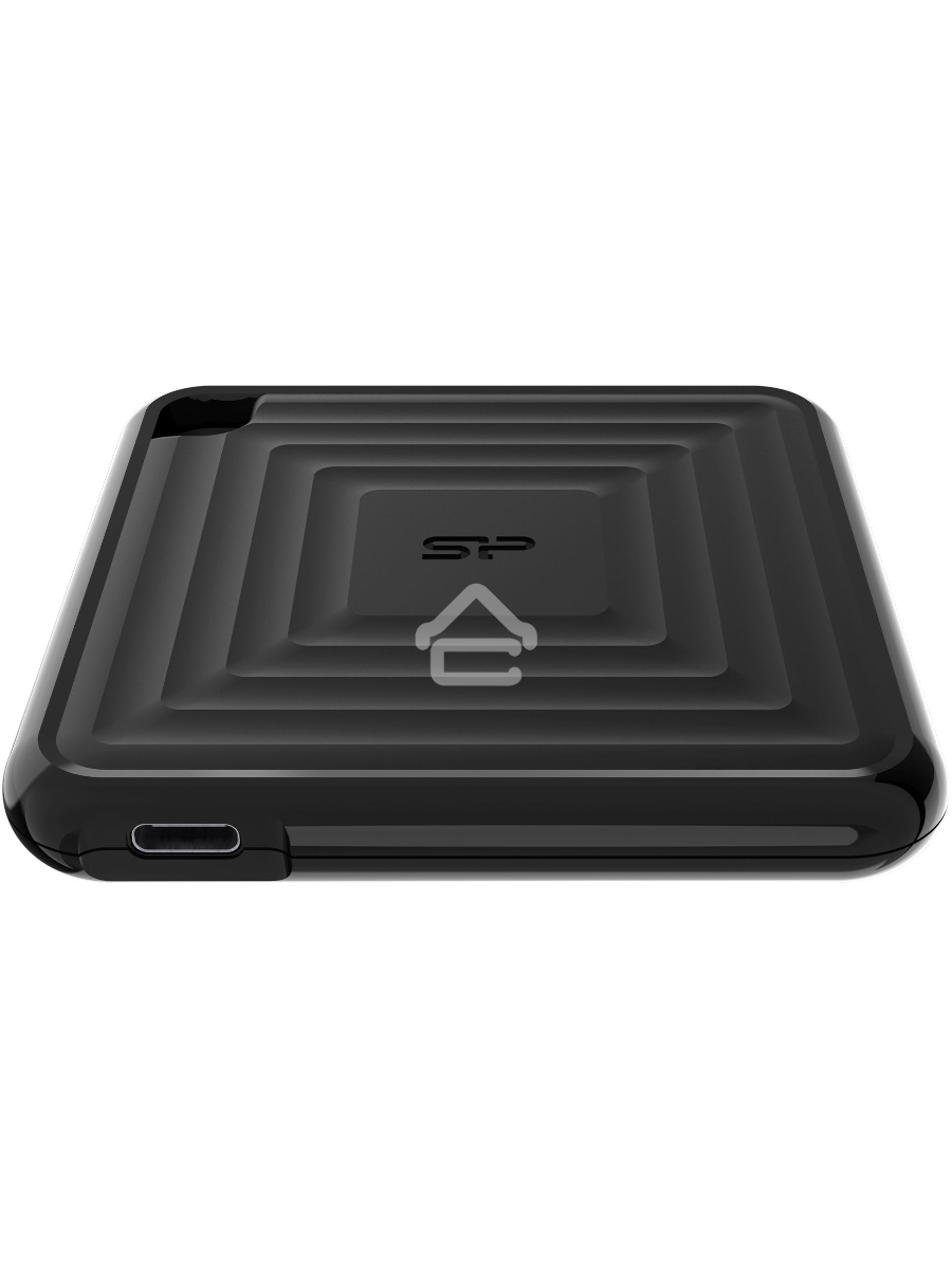 Твердотельный диск 2TB Silicon Power PC60, External, USB 3.2 Type-C [R/W - 540/500 MB/s] черный