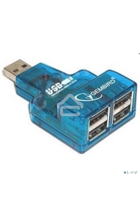 Контроллер GEMBIRD  HUB USB2.0 Mini 4-port UHB-CN224