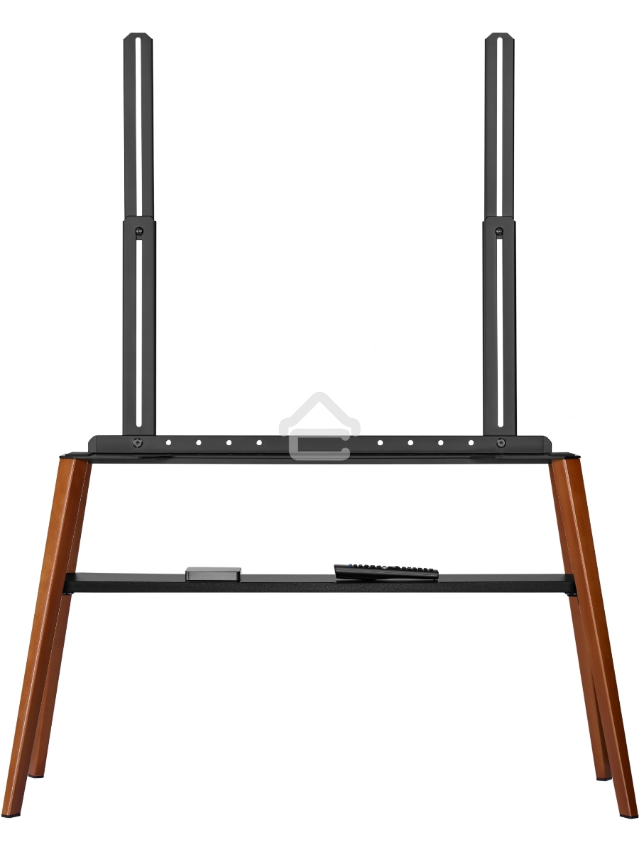 Подставка для телевизора Cactus CS-ST3647BKWN черный/орех 49