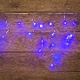 Новогодние светоукрашения NEON-NIGHT (255-013) Гирлянда Айсикл {(бахрома) светодиодный, 1,8 х 0,5 м., белый провод, 220В, диоды синие}
