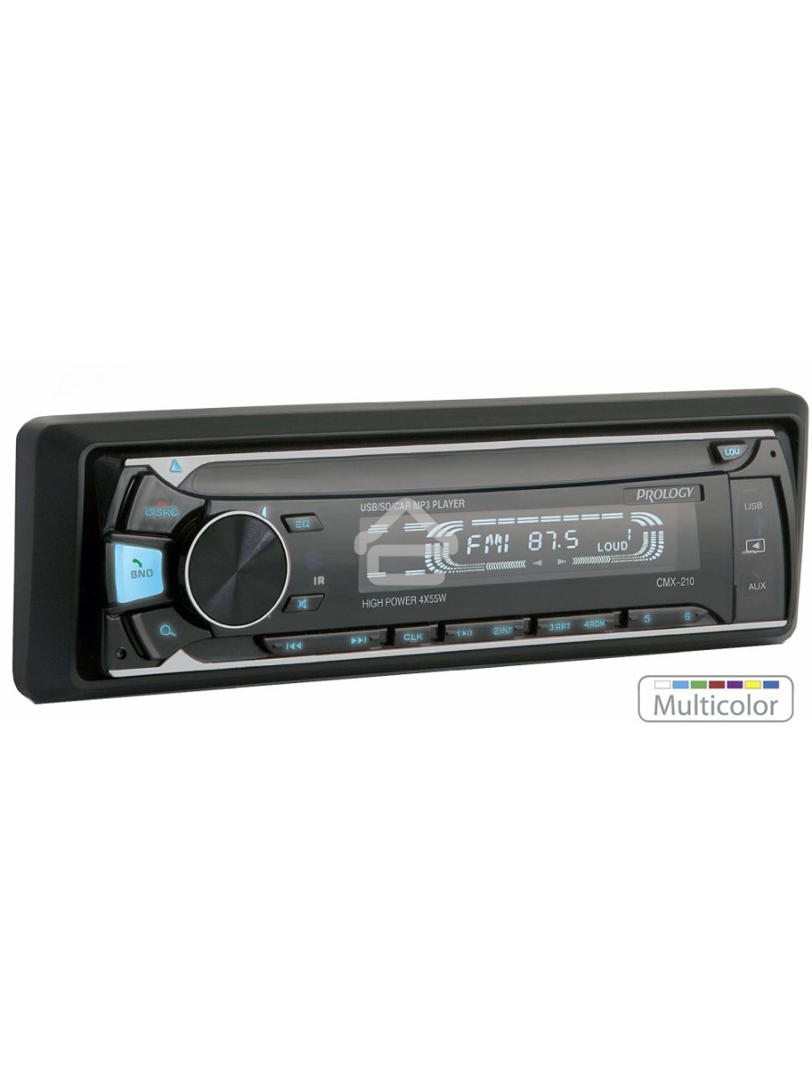 Автомагнитола Prology CMX-210 1DIN 4x55Вт