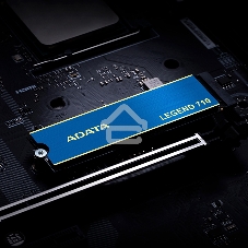 Накопитель SSD ADATA LEGEND 710, 512Gb, PCIe 3.0 x4, M.2 2280, NVMe, R/W 2400/1600, с радиатором