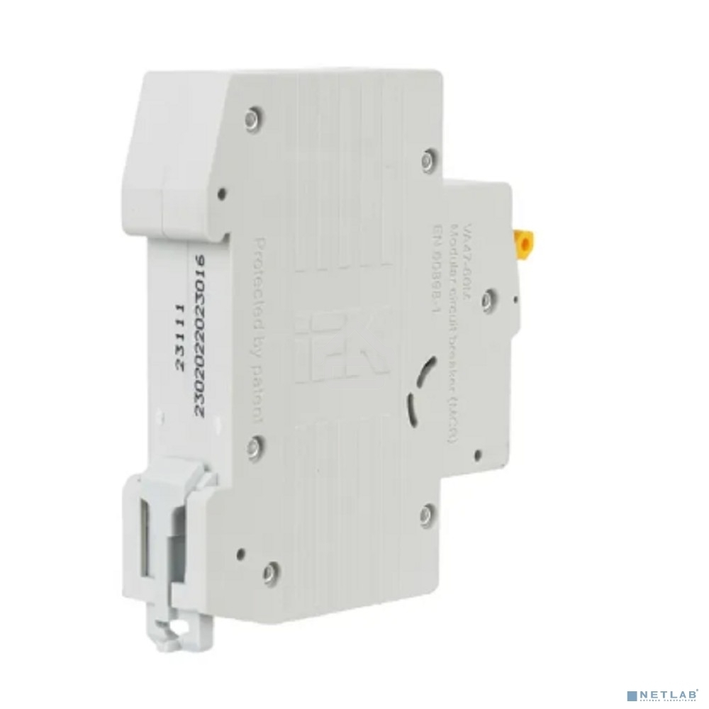 Выключатель автоматический однополюсный ВА47-60M 1Р 16А 6кА С MVA31-1-016-C IEK