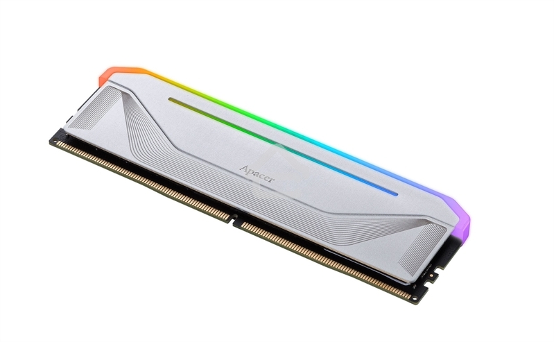 Оперативная память Apacer Nox, DDR5, 32GB (1x32GB), 6000 MHz, CL38, DIMM, с радиатором, RGB, белый
