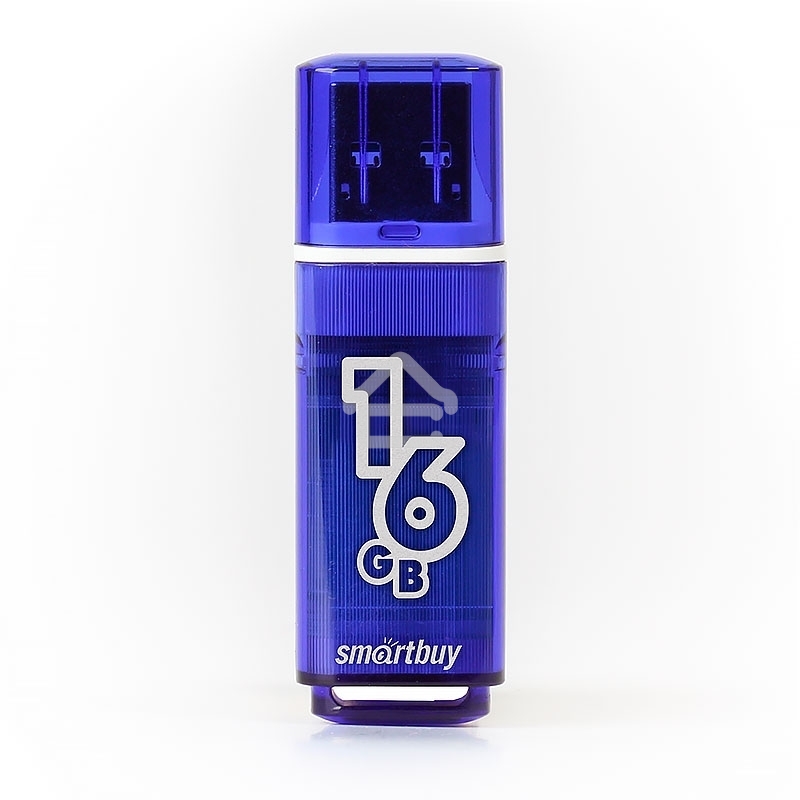 Флешка USB R/W R/W SmartBuy 3.0 Flash Drive 16Gb,Glossy series Dark Blue (SB16GBGS-DB)