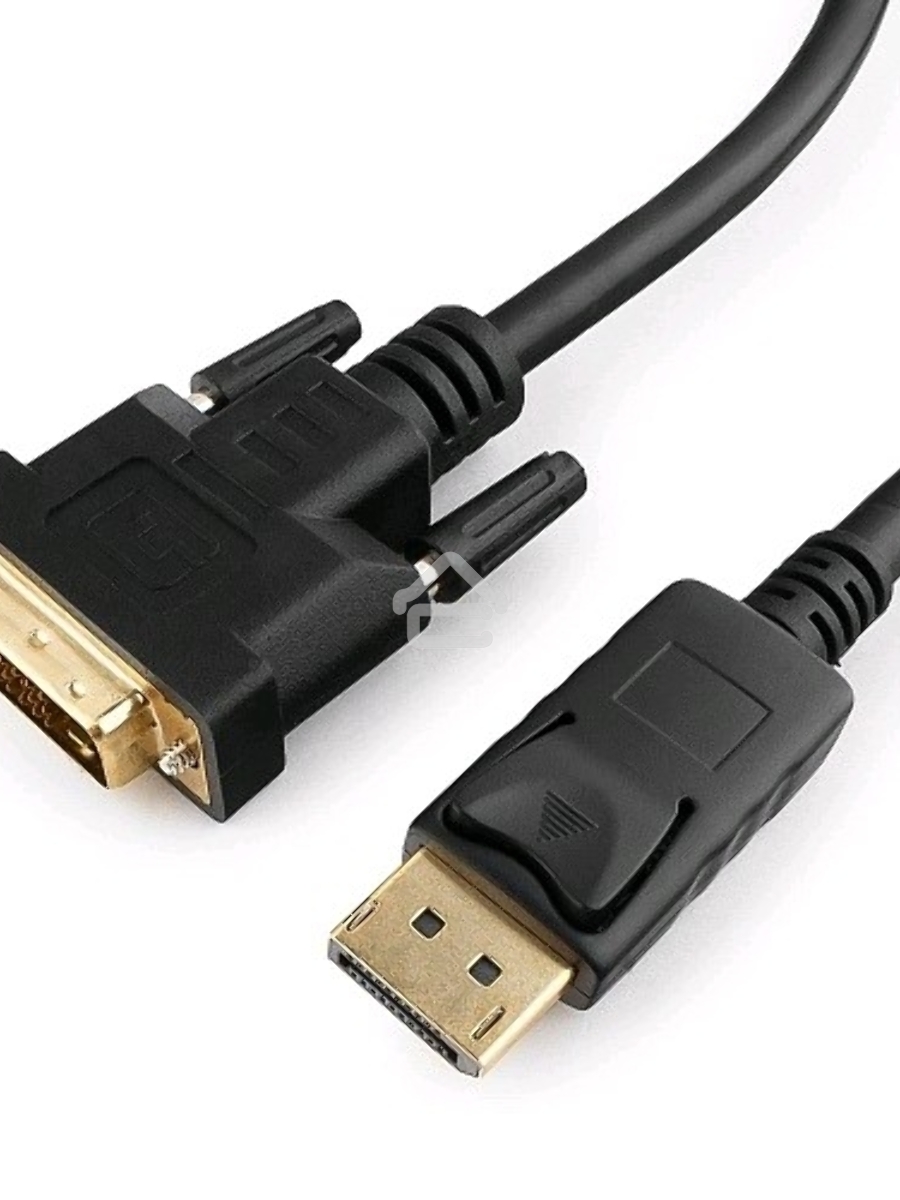 Кабель DisplayPort-DVI Gembird/Cablexpert 1м, 20M/19M, черный, экран, пакет(CC-DPM-DVIM-1M)