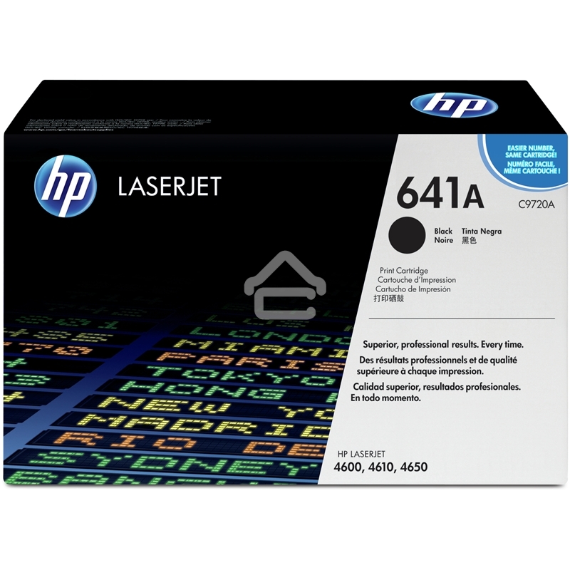 Картридж лазерный HP C9720A черный для Color LJ4600 Series, Black 9000 стр.