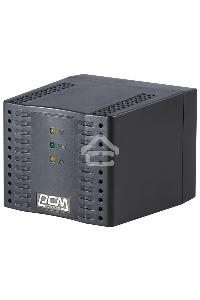 Стабилизатор напряжения Powercom Voltage Regulator, 3000VA, Black, Schuko