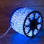 Дюралайт LED, постоянное свечение (2W) - синий Эконом 24 LED/м , бухта 100м
