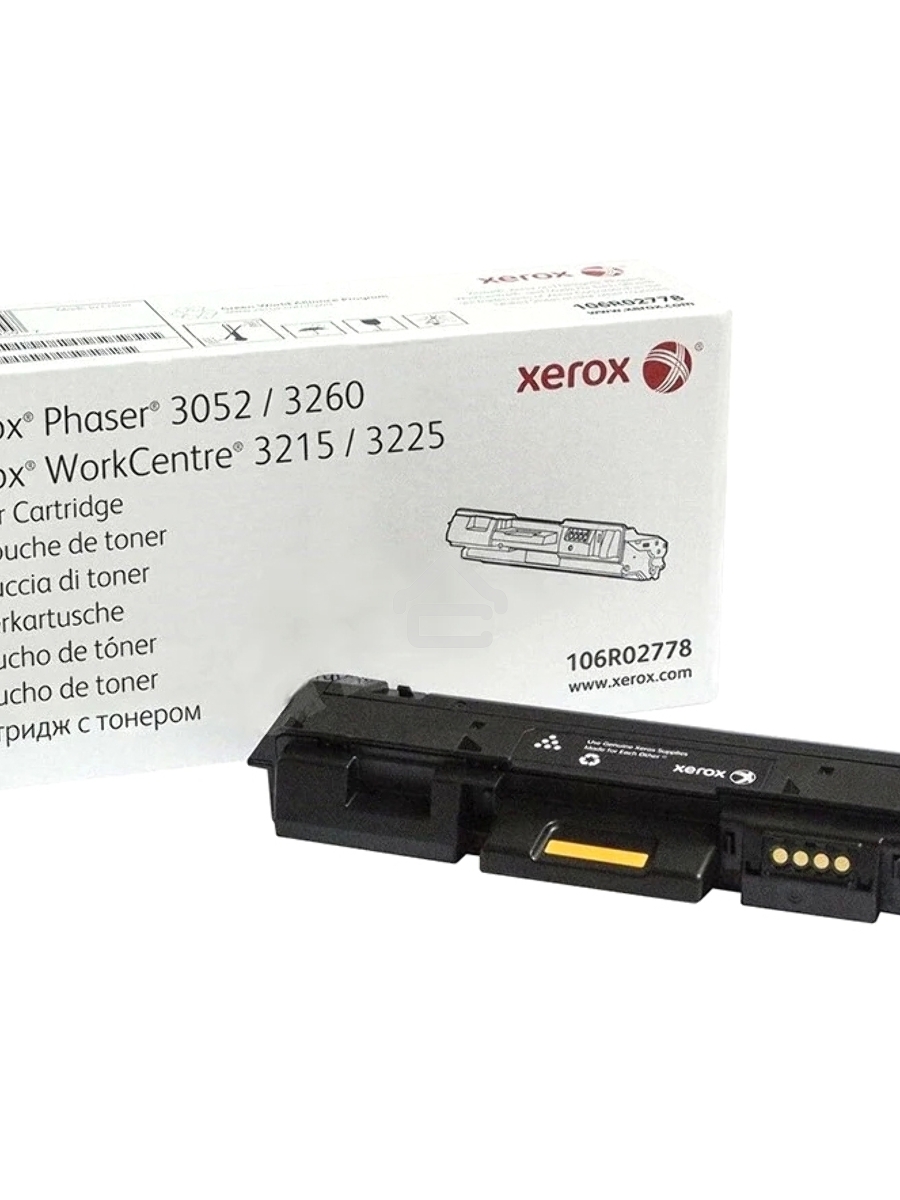 Картридж лазерный Xerox 106R02778 черный для Xerox Ph 3052/3260/WC 3215/3225 3000 стр.(Channels)