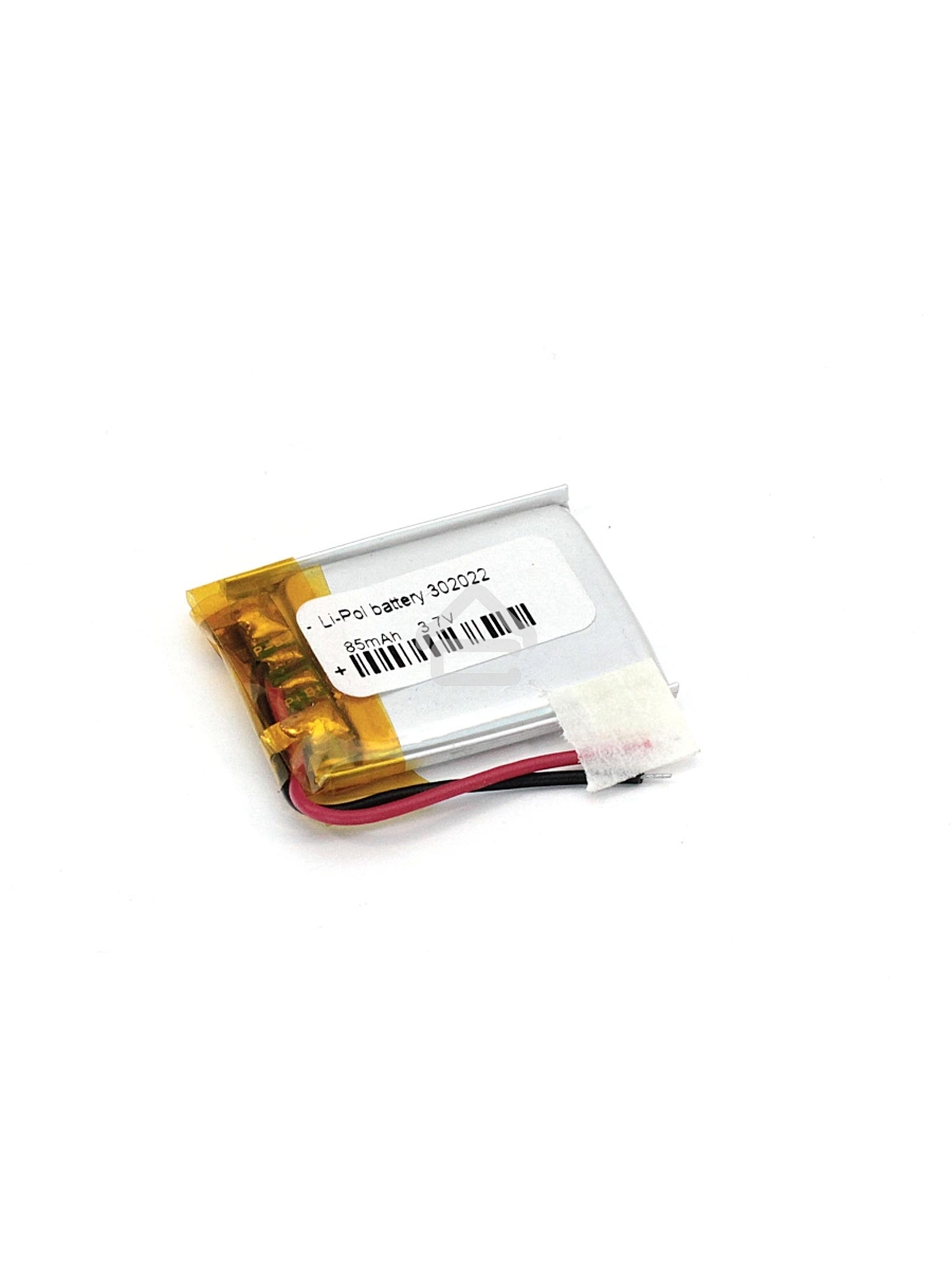 Аккумулятор Li-Pol (батарея) 3*20*22мм 2pin 3.7V/85mAh