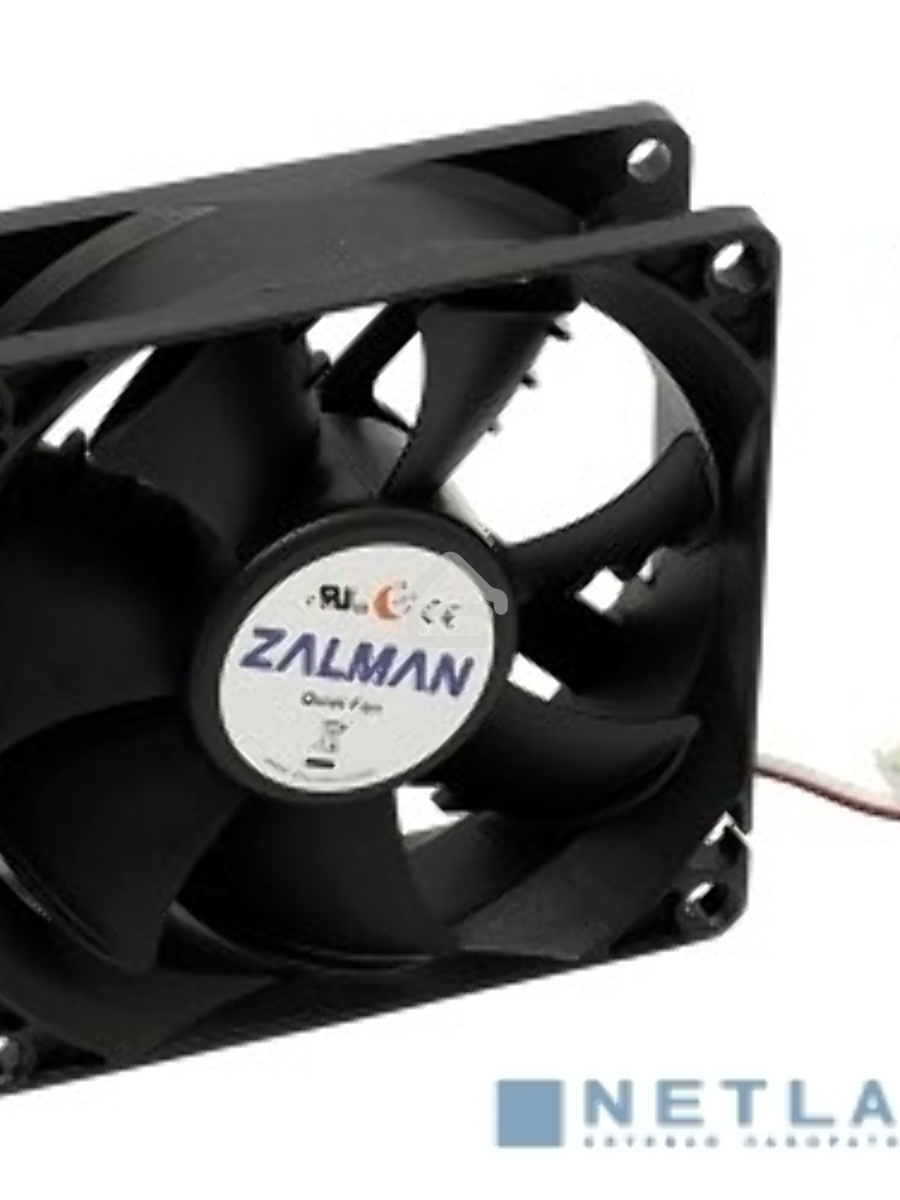 Вентилятор для корпуса Zalman ZM-F1 PLUS (SF) черный, 80 мм, 2000 об/мин, 23 дБ, 3 pin
