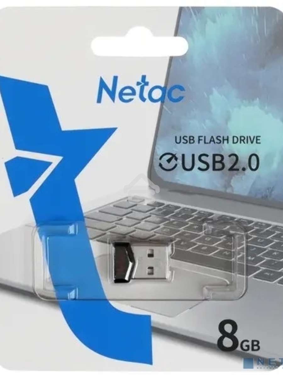 Флеш диск Netac 8Gb UM81 NT03UM81N-008G-20BK USB2.0 черный