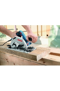 Пила циркулярная BOSCH GKS 55+ GCE (0.601.682.100)  1350Вт 2100-4700об/мин 90°/45°- 63/47мм 3.8кг