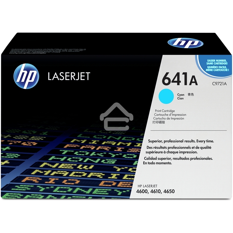 Картридж лазерный HP C9721A голубой для Color LJ 4600 Series 8000 стр.