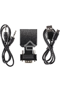 Переходник HDMI(F) --> VGA(M)+audio, Aopen CA336A 1080*60Hz