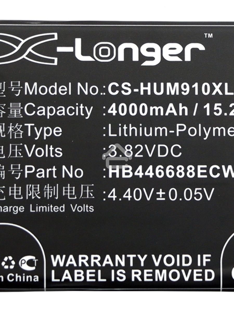 Аккумулятор CameronSino CS-HUM910XL HB446688ECW для Huawei Ascend Mate 9 Pro3.82V / 4000mAh / 15.28Wh