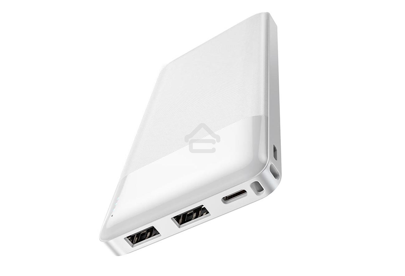 Портативный аккумулятор HOCO J72 Easy travel, 2.0A, 10000mAh, белый