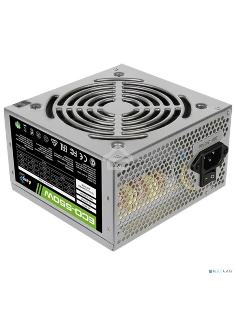 Блок питания Aerocool / Formula ECO-550W, 550Вт 120мм, серый