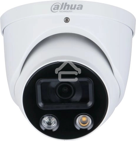 Камера видеонаблюдения IP Dahua DH-IPC-HDW3449HP-AS-PV-0280B-S5 2.8-2.8мм цв. корп.:белый/черный (DH-IPC-HDW3449HP-AS-PV-0280B)