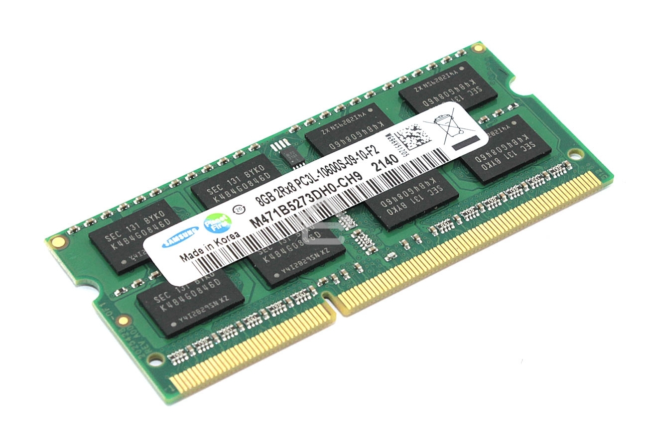 Оперативная память Samsung M471G73QHO-YH9, DDR3L, 8GB (1x8 GB), 1333 MHz, CL9, SO-DIMM