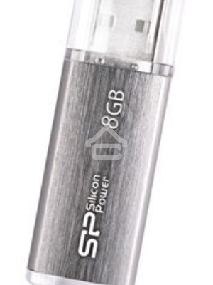 Флеш диск Silicon Power 8Gb Ultima II-I Series SP008GBUF2M01V1S USB2.0 серебристый