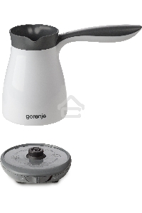 Электрическая турка Gorenje TCM330W белый, исп. кофе - молотый, 0.33 л, 550 Вт.