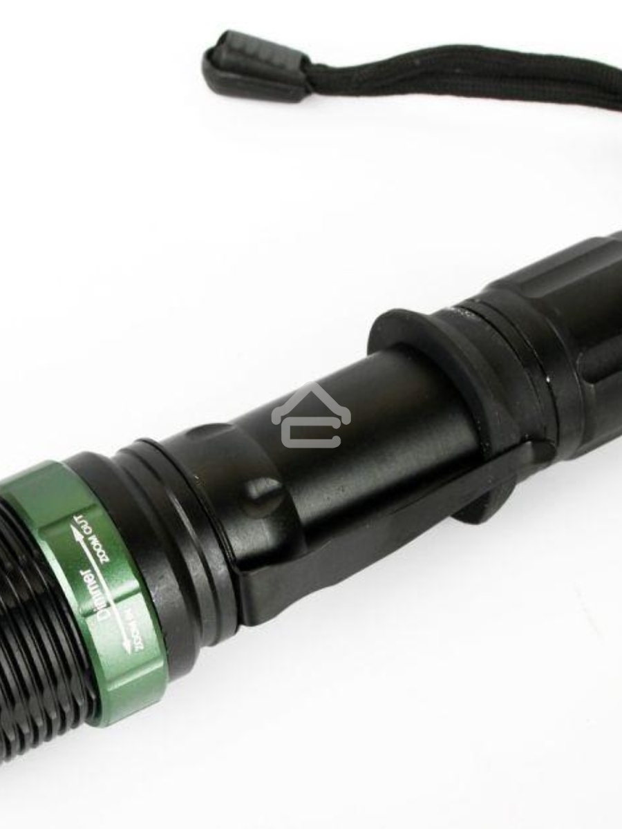Фонарь Ultraflash E142акку. 220В, черн., CREE 3 ватт, фокус, 3 реж., 18650, пласт. бокс 12187