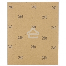 Шлифлист Matrix на бумажной основе, P 1000, 230 х 280 мм, 10 шт., водостойкий