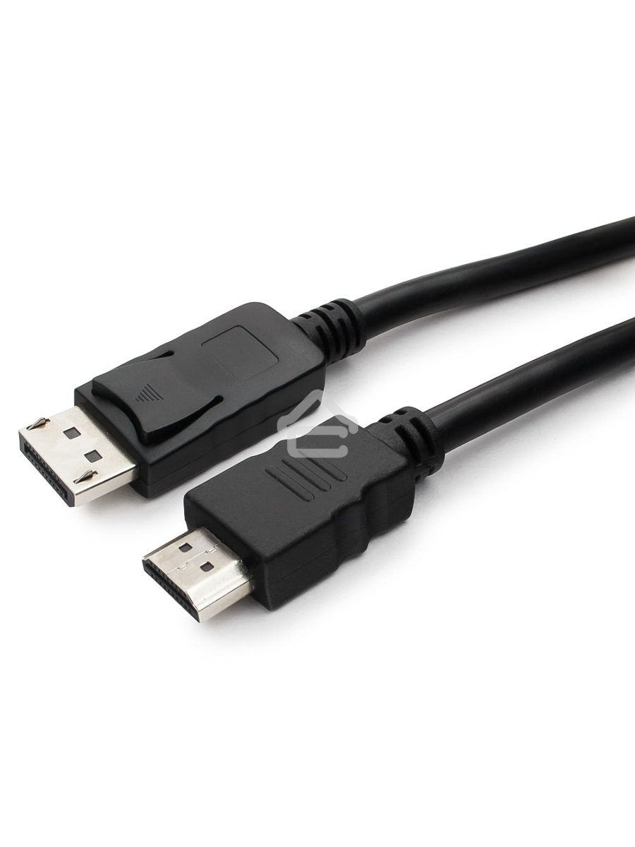 Кабель DisplayPort-HDMI Gembird/Cablexpert 3м, 20M/19M, черный, экран, пакет(CC-DP-HDMI-3M)