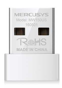 Адаптер Mercusys MW150US N150 Nano Wi-Fi USB-адаптер