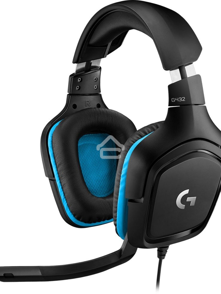 Гарнитура Logitech Headset G432 Wired Gaming Leatherette Retail