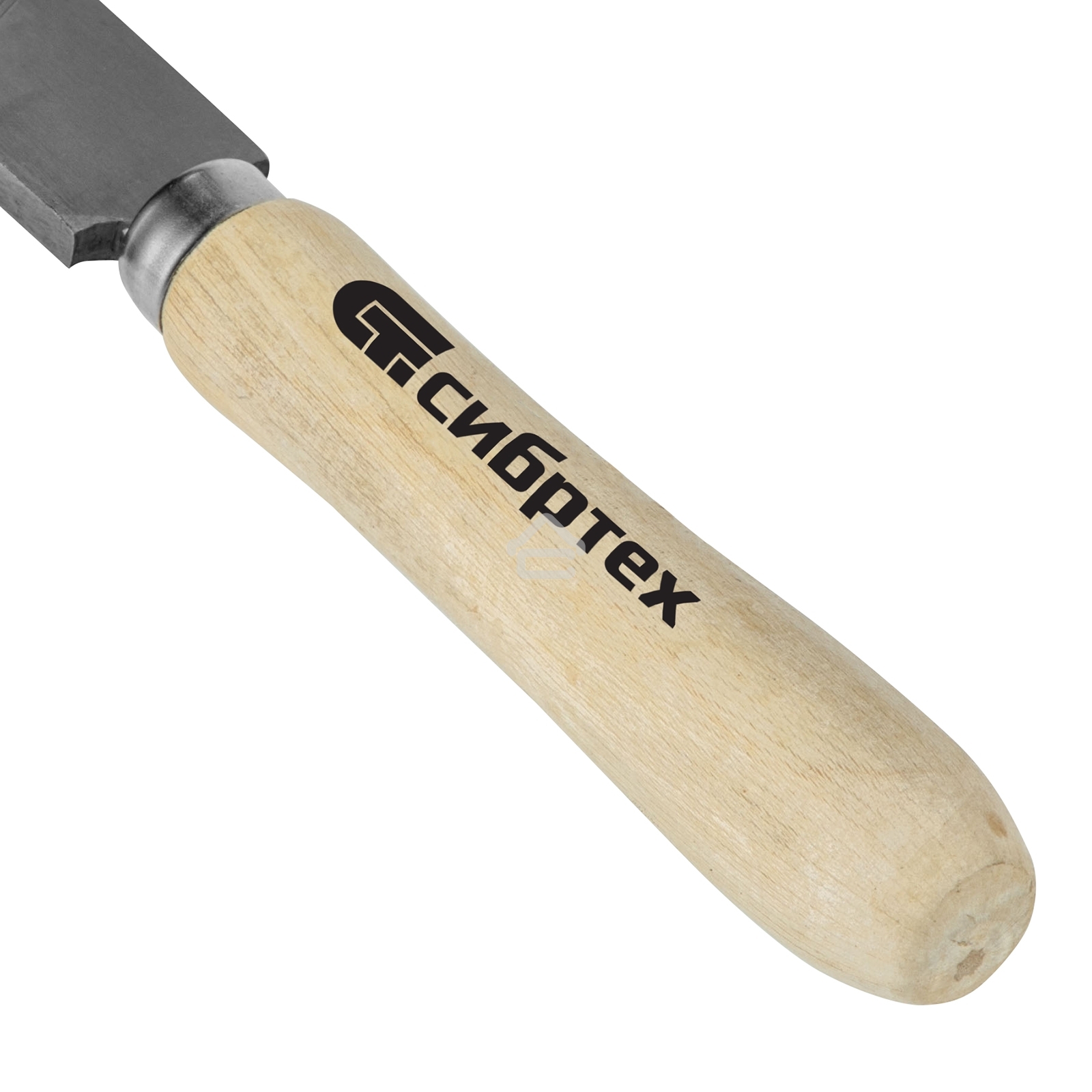 Напильник Сибртех, 250 мм, плоский, деревянная ручка