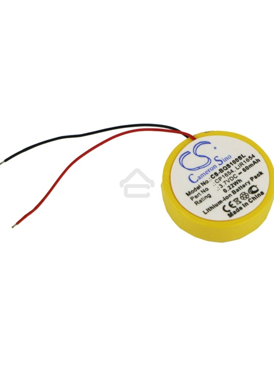 Аккумуляторная батарея CameronSino CS-BQS100SL для BOSE SoundSport Wireless 3.7V 60mAh / 0.22Wh