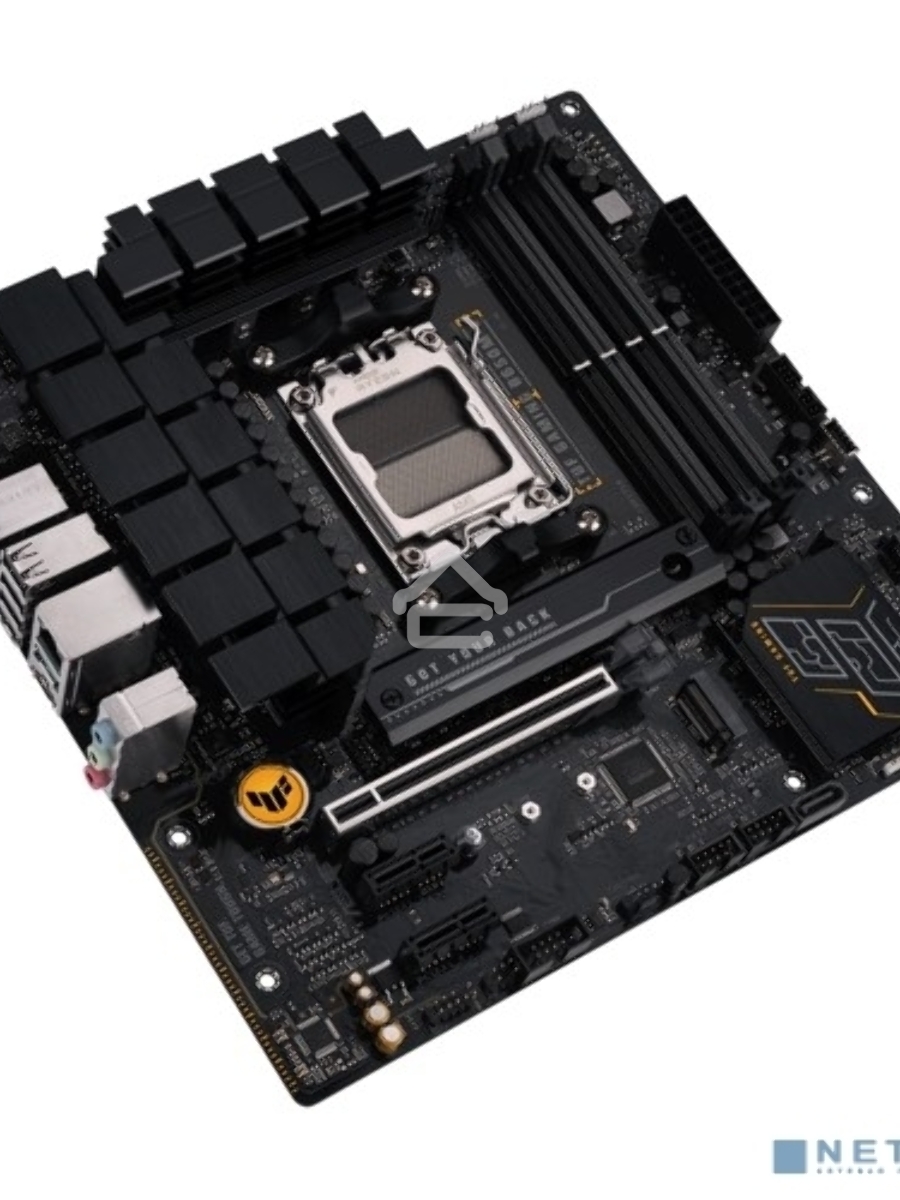 Материнская плата ASUS TUF GAMING B650M-E, AM5, AMD B650, 4xDDR5, 4xSATA, 2xM.2, 1xPCIe 4.0 x16, 2xPCIe x1, 2xDP, 1xHDMI, 1x 2.5Gb LAN, 1xUSB-A 3.2 Gen 2, 2xUSB-A 3.2 Gen 1, 4xUSB 2.0, 1xUSB-C 3.2 Gen 2, 3x3.5 мм, 7.1, mATX