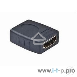 Переходник Gembird Переходник HDMI-HDMI 19F/19F, золотые разъемы, пакет A-HDMI-FF